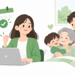 가족돌봄휴가 신청 조건, 6개월 미만 입사자도 쓸 수 있다 일러스트