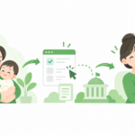 육아휴직 급여 신청 방법, 사후지급금 폐지 이후 이렇게 바뀌었다 일러스트